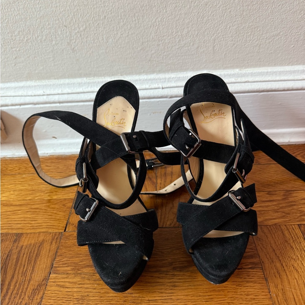 Christian Louboutin Black High Stiletto Heels